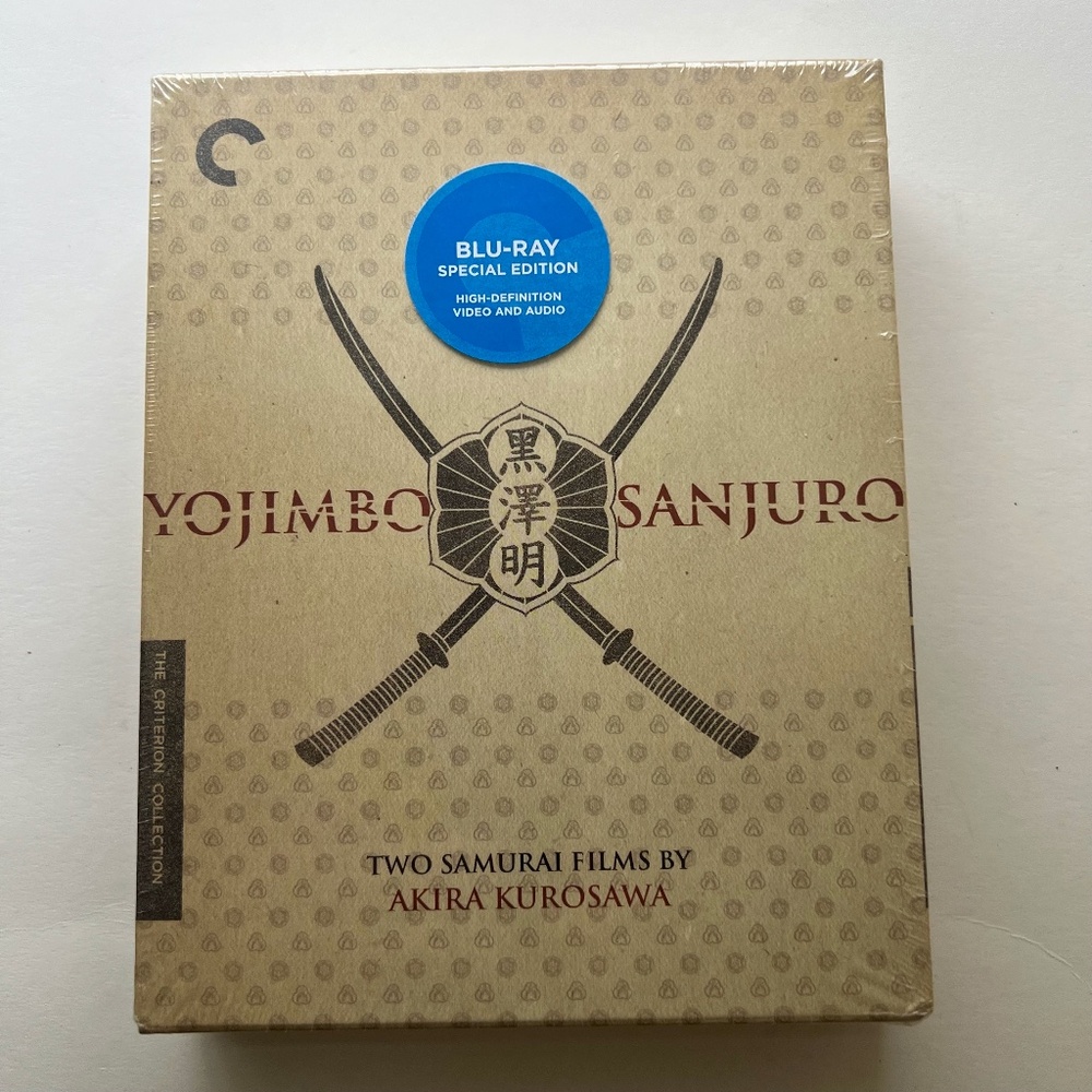 DVD Akira Kurosawa "Yojimbo" and "Sanjuro", The Criterion Collection